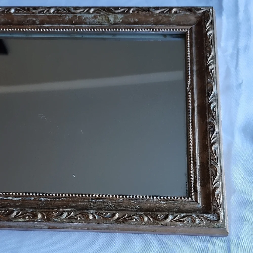 Elegant Gold Framed Wall Mirror